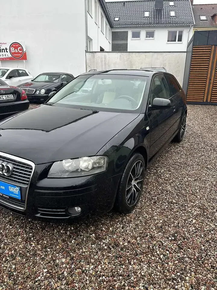 Gebraucht Audi A3 Attraction 102 PS (75 kW) 2008 Phantomschwarz perleffekt Kleinwagen