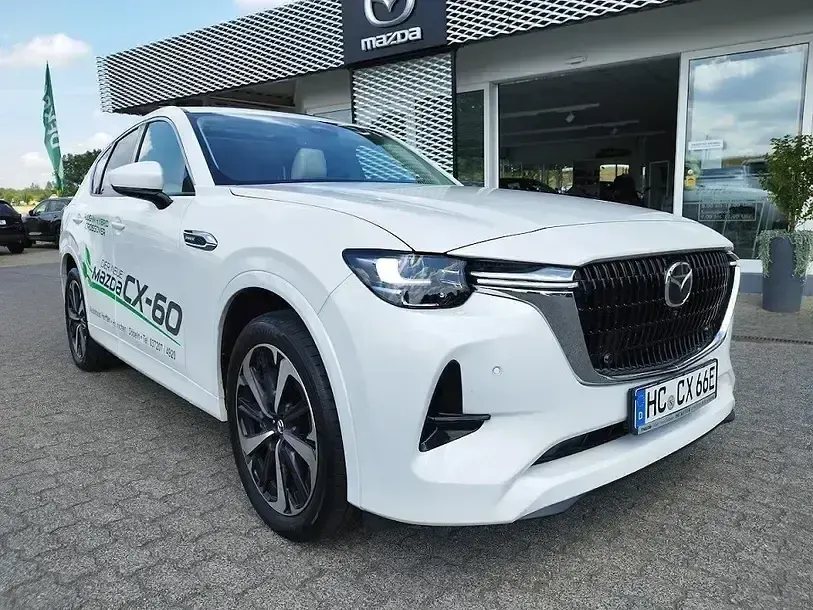 Gebraucht Mazda CX-60 Takumi-Line 192 PS (141 kW) 2022 Rhodium white SUV