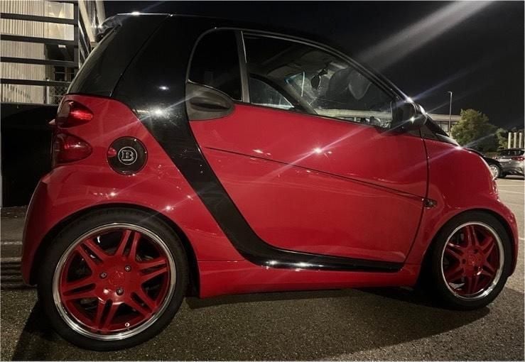 Rot Gebraucht 2011 Smart ForTwo Coupé Brabus Coupé | 7.700 € (Etwas zu teuer) - Bild 1/4