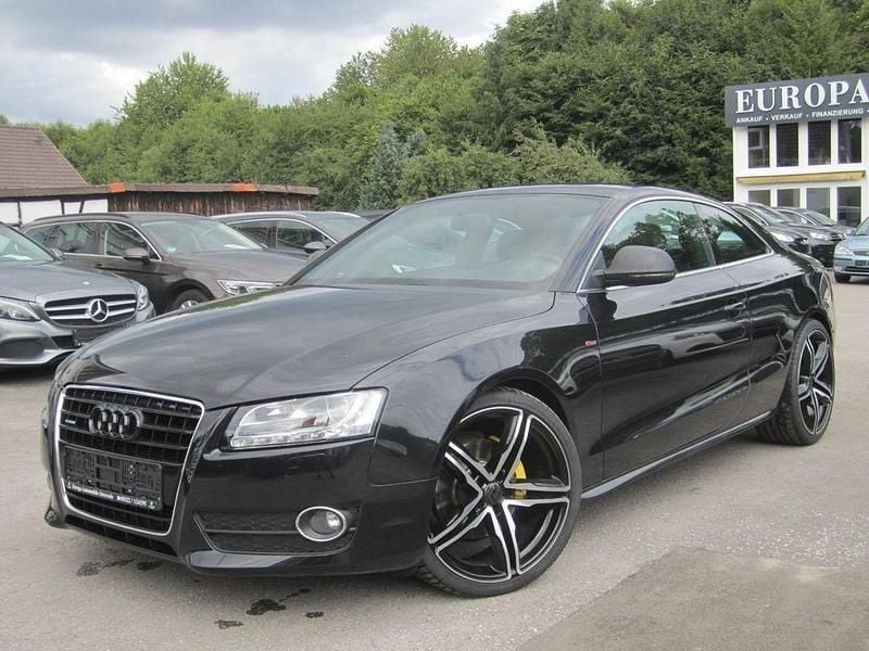 Schwarz Gebraucht 2008 Audi A5 S-Line Coupé | 7.990 € (Guter Preis) - Bild 1/4