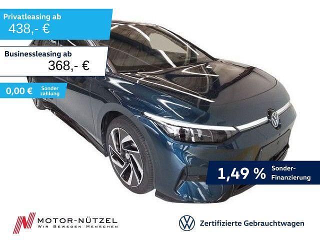 Blau Gebraucht 2025 VW ID.7 Pro Kleinwagen | 47.330 € (Etwas zu teuer) - Bild 1/4