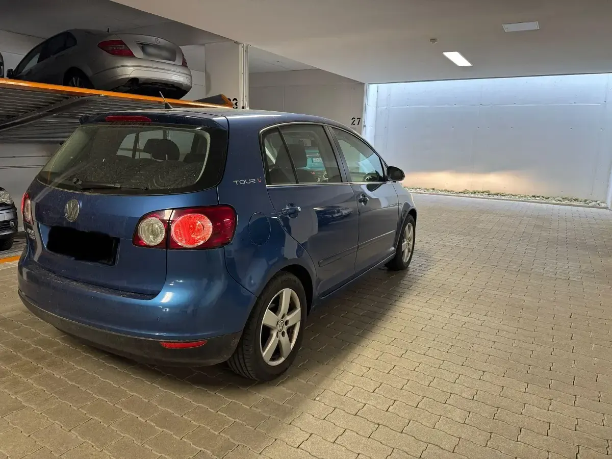 Gebraucht VW Golf Plus Cross 102 PS (75 kW) 2007 Blau Van / Kleinbus