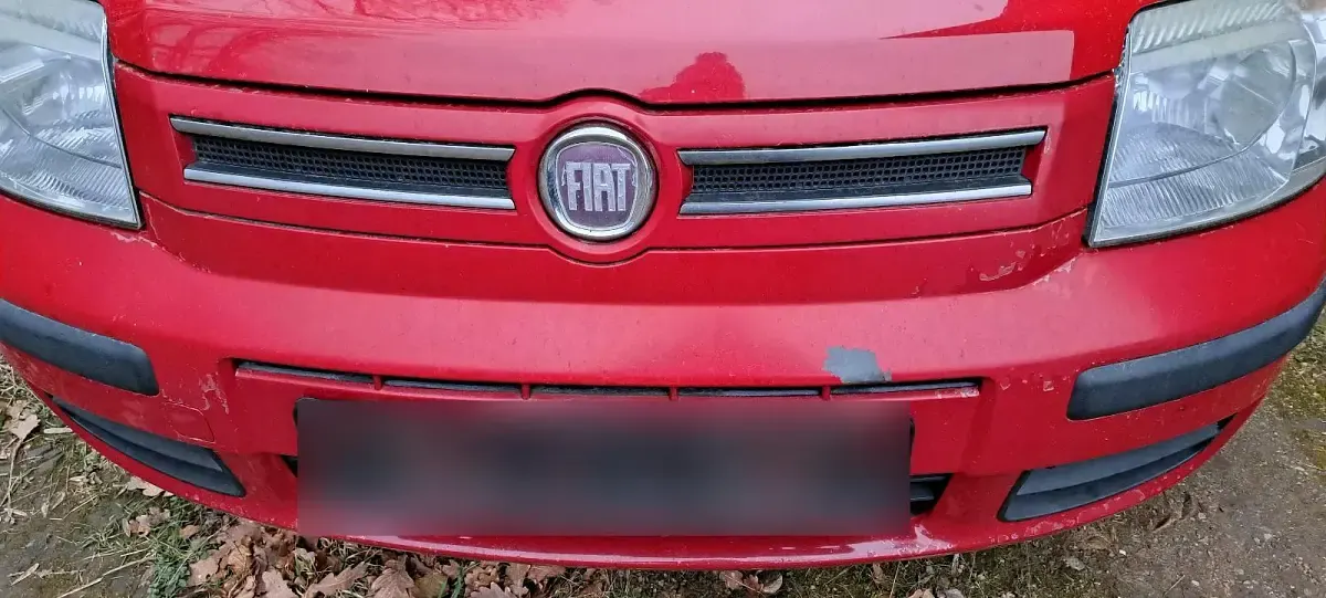 Używany Fiat Panda 69 KM (50 kW) 2011 Czerwony Hatchback
