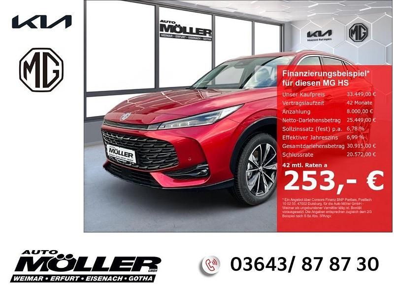 Neu MG HS Luxury 224 PS (164 kW) 2026 Pebble black SUV