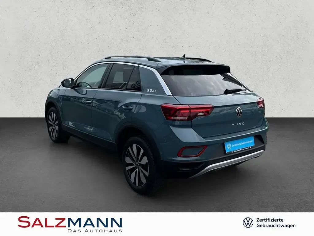 Gebraucht VW T-Roc Goal 150 PS (110 kW) 2025 Petroleum blue metallic SUV