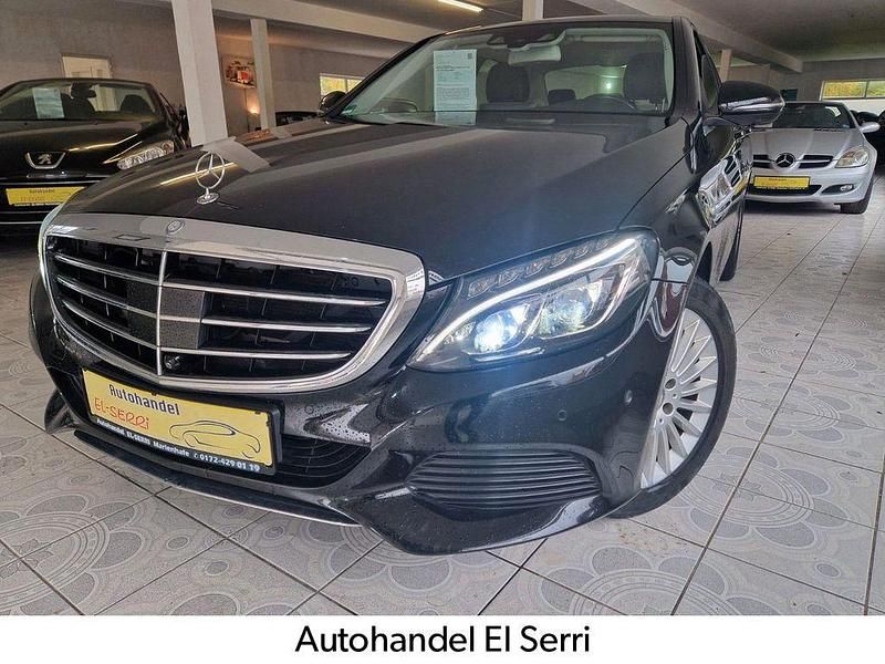 Schwarz Gebraucht 2015 Mercedes C200 Limousine | 17.850 € (Guter Preis) - Bild 1/4