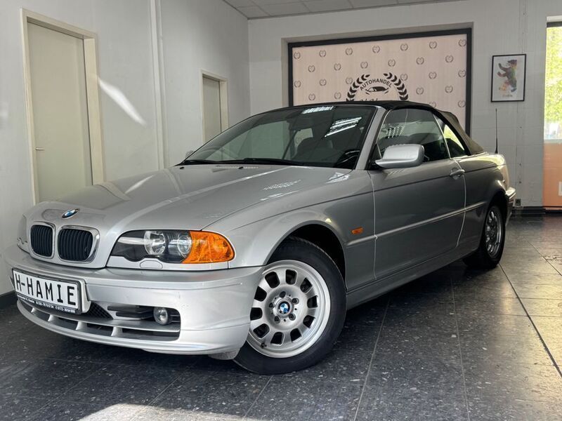 Silber Gebraucht 2002 BMW 318 Cabriolet Sport Line Cabrio | 5.999 € (Superpreis) - Bild 1/4