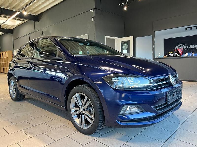 Blau Gebraucht 2021 VW Polo United Limousine | 15.900 € (Fairer Preis) - Bild 1/4