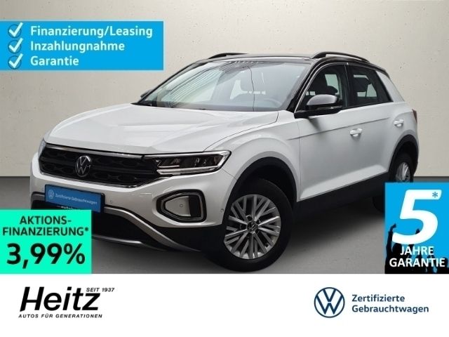Pure white Gebraucht 2023 VW T-Roc Life SUV | 22.350 € (Guter Preis) - Bild 1/4