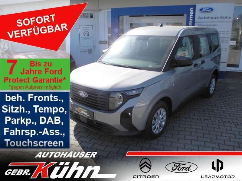 Silber Neu 2025 Ford Tourneo Courier Trend Van / Kleinbus | 24.790 € (Guter Preis) - Bild 1/2