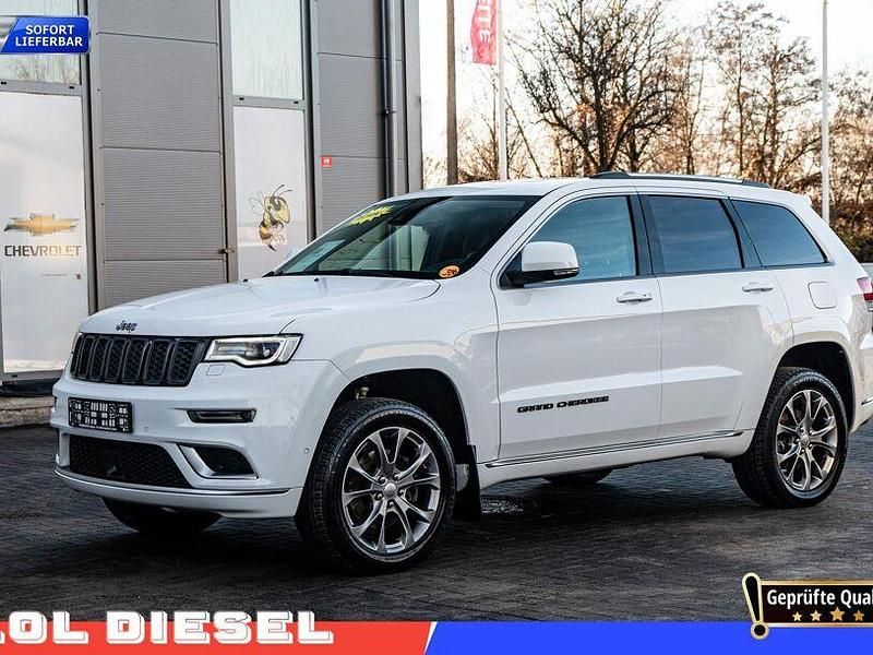 Bright white clear coat Gebraucht 2020 Jeep Grand Cherokee Summit SUV | 36.499 € (Teuer) - Bild 1/4