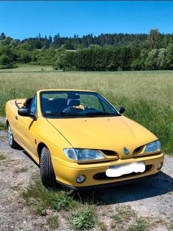 Gebraucht Renault Mégane Cabriolet 90 PS (66 kW) 1997 Gelb Cabrio