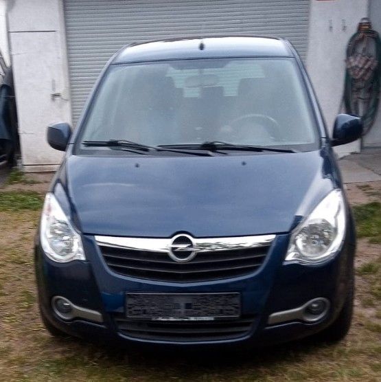 Blau Gebraucht 2008 Opel Agila Edition Limousine | 2.690 € (Fairer Preis) - Bild 1/4