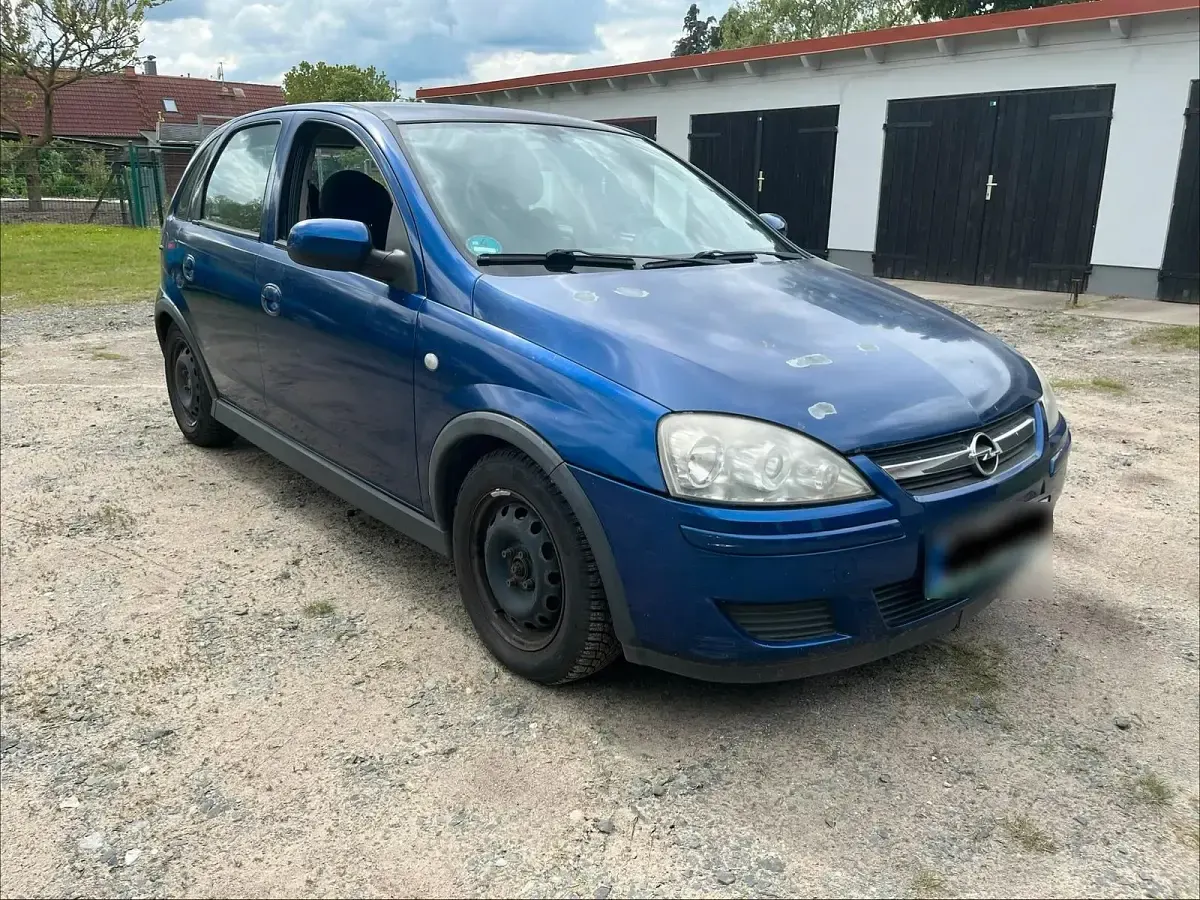 Gebraucht Opel Corsa 80 PS (58 kW) 2006 Blau Kleinwagen