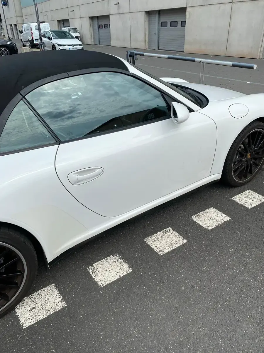 Usado Porsche 997 325 CV (239 kW) 2008 Blanco Descapotable