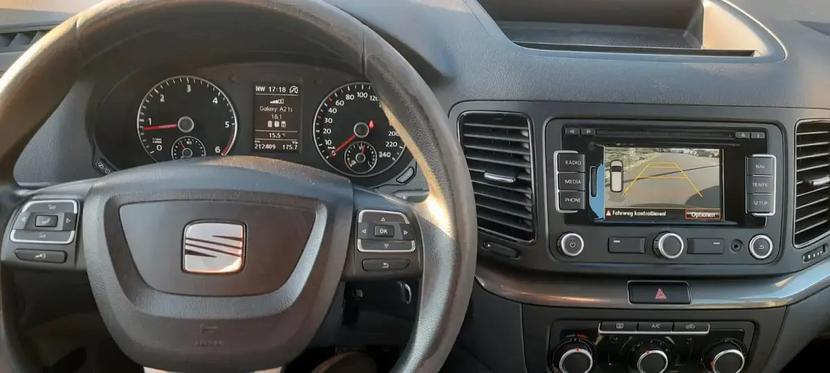 Gebraucht Seat Alhambra 136 PS (100 kW) 2013 Rot Van / Kleinbus