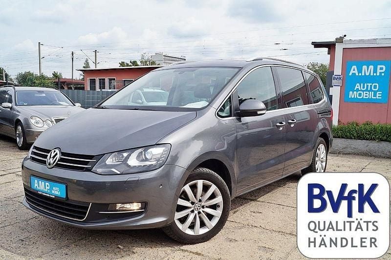 Grau Gebraucht 2011 VW Sharan Highline Van / Kleinbus | 8.990 € (Guter Preis) - Bild 1/4