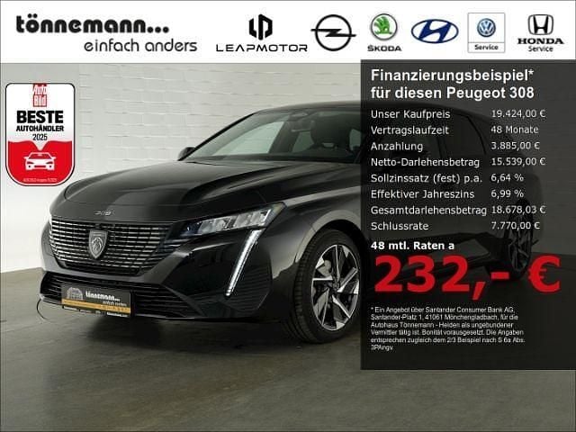 Schwarz Gebraucht 2024 Peugeot 308 SW Allure Kombi | 19.424 € (Superpreis) - Bild 1/4