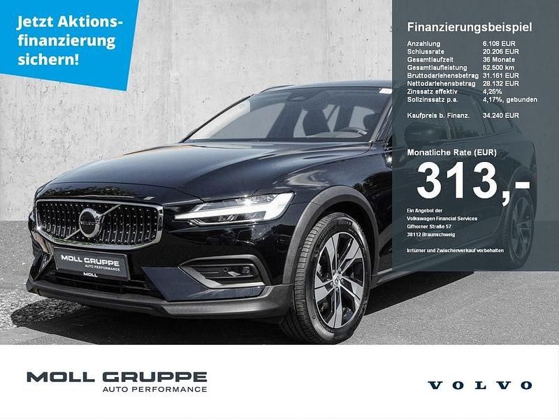Black solid ´stone´ Gebraucht 2023 Volvo V60 CC Plus Kombi | 34.240 € (Superpreis) - Bild 1/4