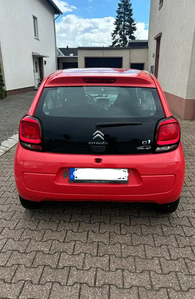 Gebraucht Citroën C1 69 PS (50 kW) 2014 Rot Kleinwagen
