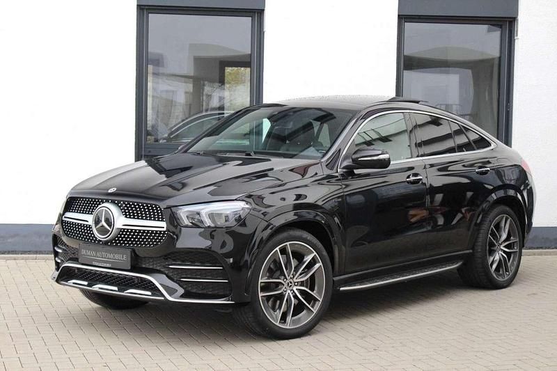 Obsidianschwarz metallic Gebraucht 2022 Mercedes GLE350 AMG Coupé | 66.900 € (Fairer Preis) - Bild 1/4