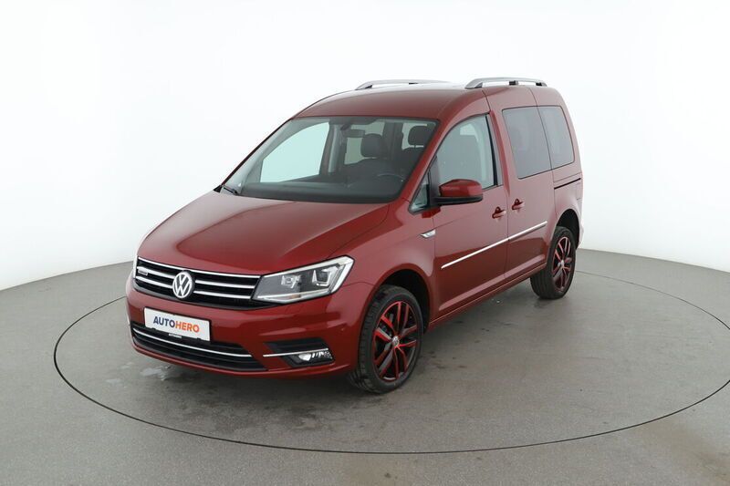 Rot Gebraucht 2017 VW Caddy Highline Van / Kleinbus | 23.900 € (Fairer Preis) - Bild 1/4