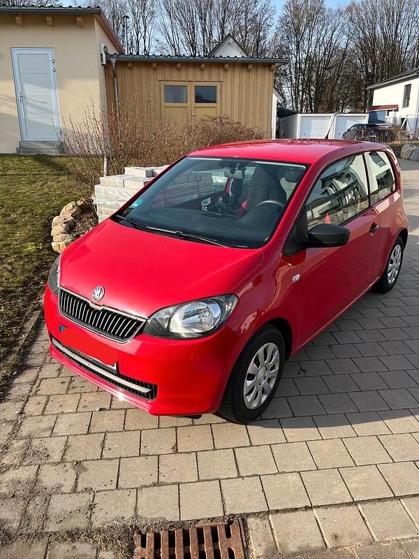 Gebraucht Skoda Citigo 60 PS (44 kW) 2013 Rot Kleinwagen