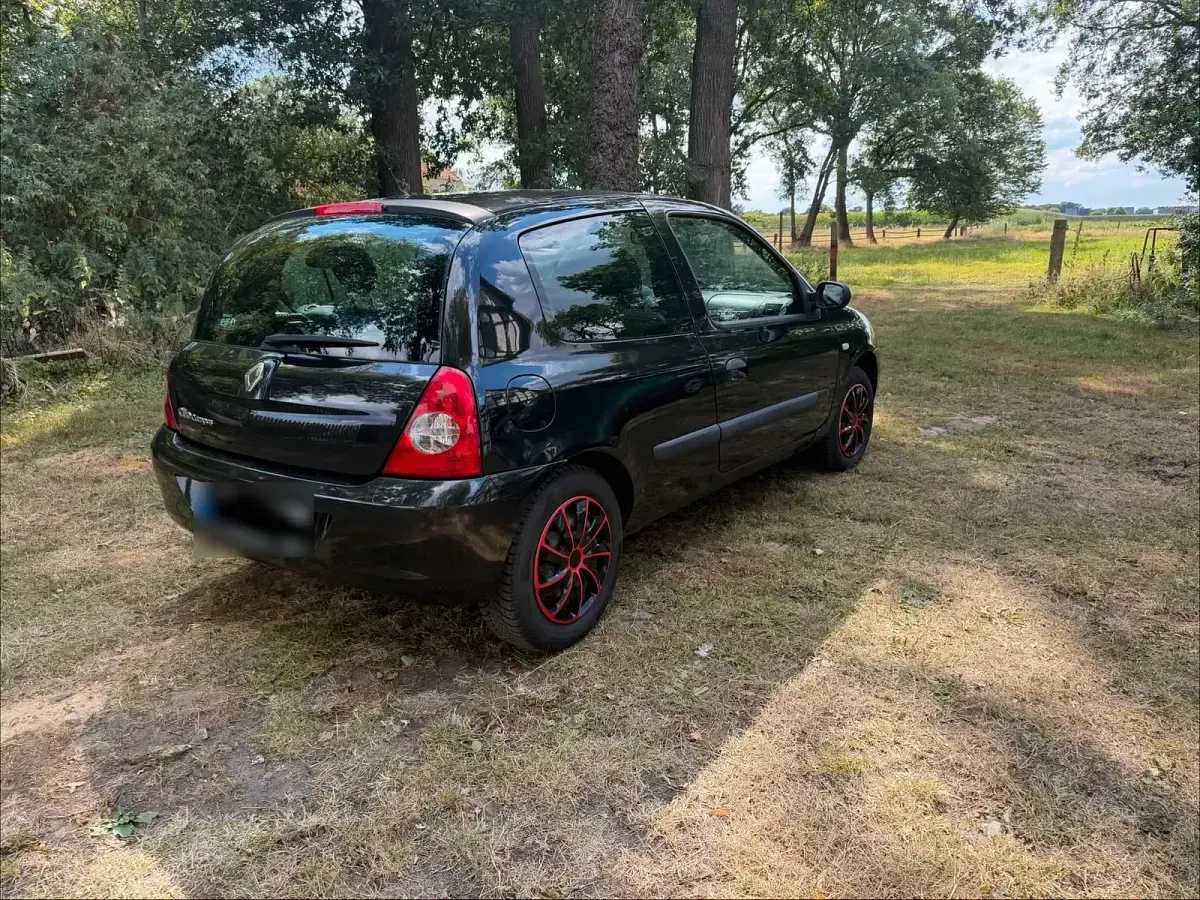 Gebraucht Renault Clio II 2007 Schwarz Limousine