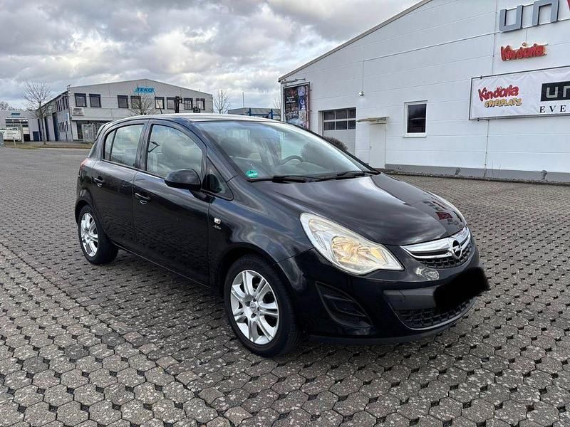 Gebraucht Opel Corsa Active 69 PS (50 kW) 2013 Schwarz Kleinwagen