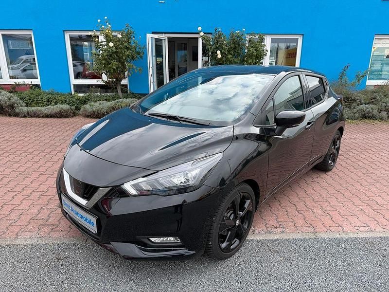 Schwarz Gebraucht 2022 Nissan Micra Kleinwagen | 16.980 € (Etwas zu teuer) - Bild 1/4