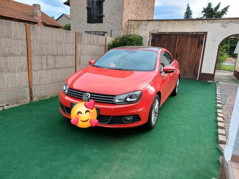 Rot Gebraucht 2014 VW Eos Cabrio | 13.000 € (Fairer Preis) - Bild 1/4