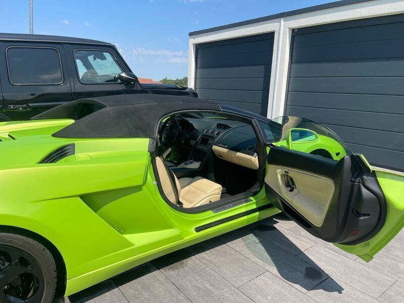 Grün Gebraucht 2006 Lamborghini Gallardo Cabrio | 109.999 € (Teuer) - Bild 1/4
