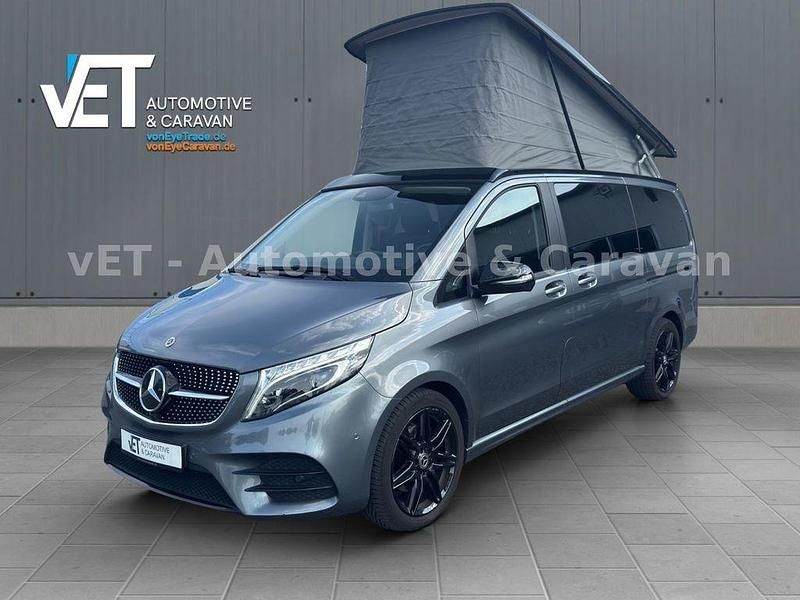 Grau Gebraucht 2021 Mercedes V300 AMG Van / Kleinbus | 54.890 € (Etwas zu teuer) - Bild 1/4