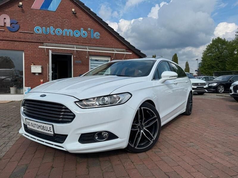 Weiß Gebraucht 2015 Ford Mondeo Titanium Kombi | 10.600 € (Fairer Preis) - Bild 1/4