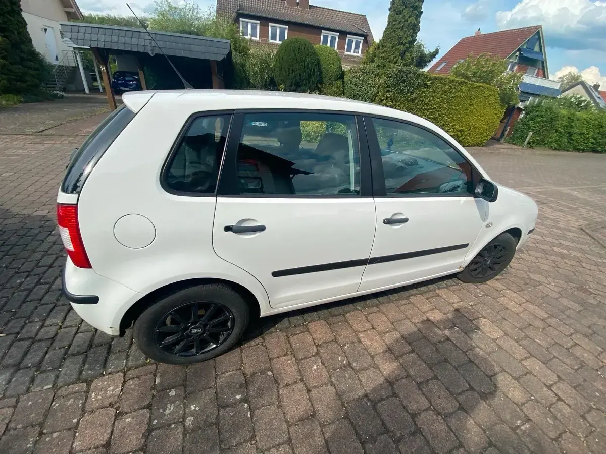 Gebraucht VW Polo 2003 Weiß Kleinwagen