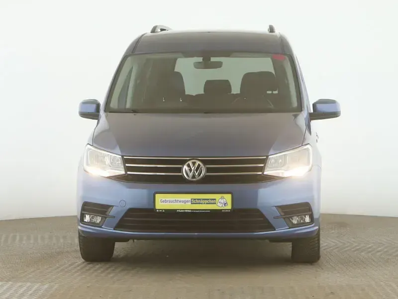 Gebraucht VW Caddy 125 PS (91 kW) 2016 Acapulcoblau metallic Van / Kleinbus