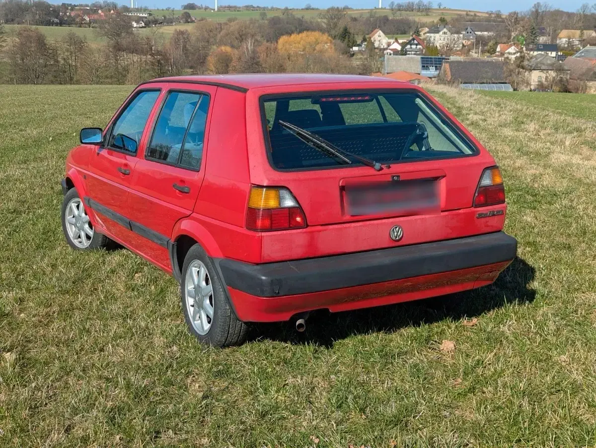 Gebraucht VW Golf III 69 PS (50 kW) 1991 Rot Kleinwagen