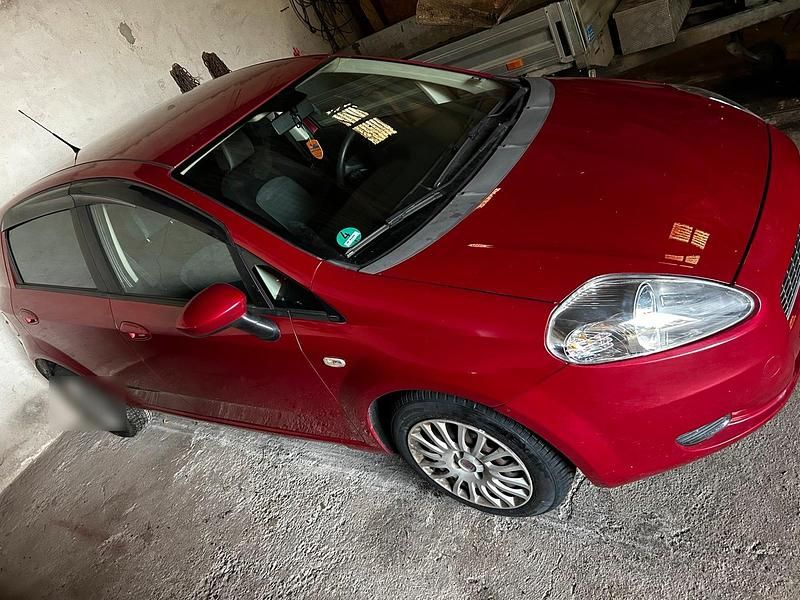 Gebraucht Fiat Punto 2009 Rot Kleinwagen