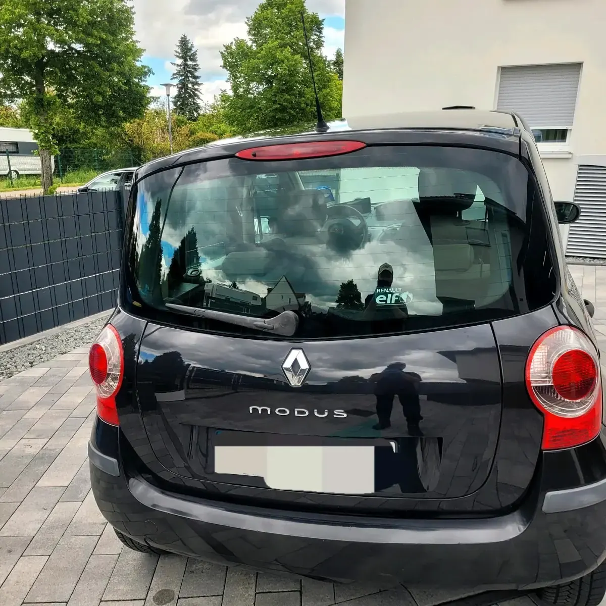 Gebraucht Renault Modus 101 PS (74 kW) 2007 Schwarz Van / Kleinbus