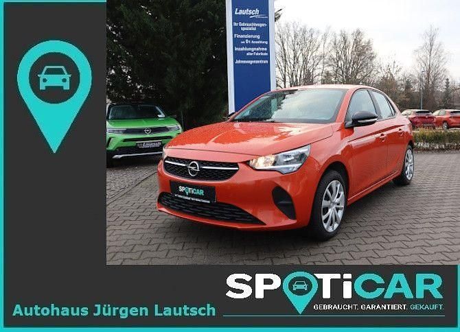 Orange Gebraucht 2022 Opel Corsa-e Edition Kleinwagen | 11.750 € (Superpreis) - Bild 1/4