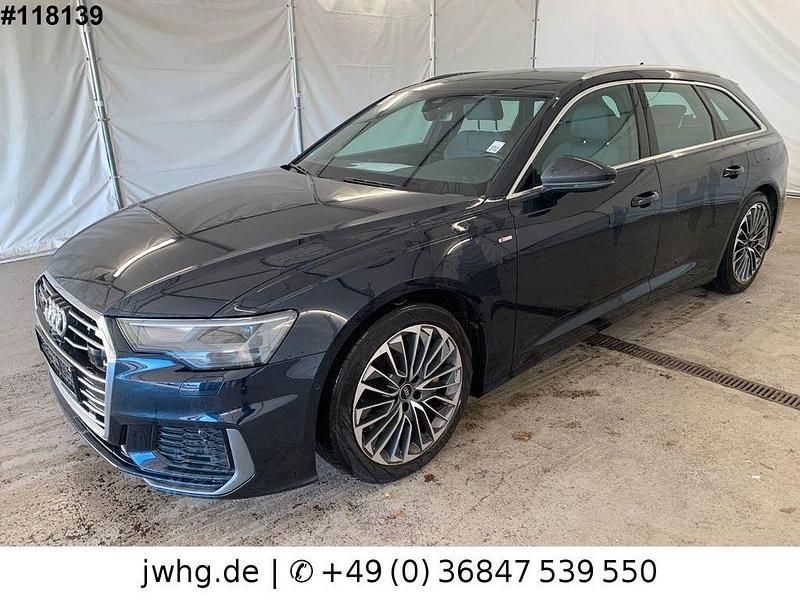Blau Gebraucht 2022 Audi A6 S-Line Kombi | 29.950 € (Superpreis) - Bild 1/4