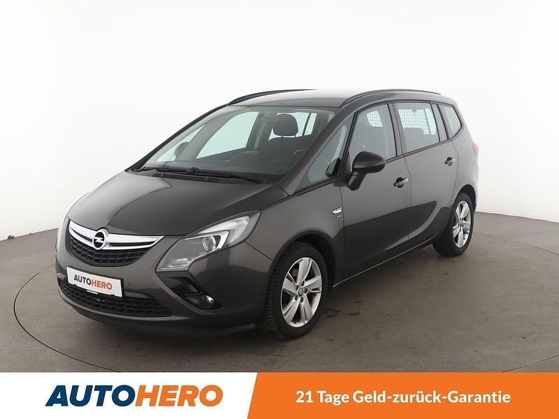 Grau Gebraucht 2016 Opel Zafira Tourer drive Van / Kleinbus | 12.050 € (Teuer) - Bild 1/3