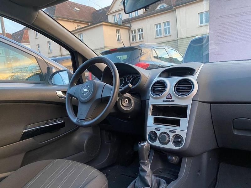 Gebraucht Opel Corsa Edition 80 PS (58 kW) 2008 Schwarz Kleinwagen