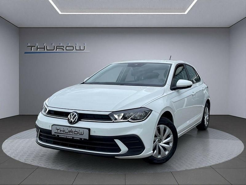 Pure white Gebraucht 2023 VW Polo Life Limousine | 18.400 € (Fairer Preis) - Bild 1/4