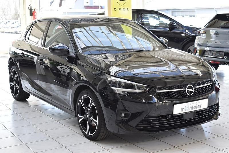 Gebraucht Opel Corsa Ultimate 101 PS (74 kW) 2021 Schwarz karbon schwarz met. Kleinwagen