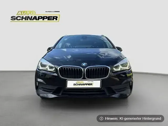 Gebraucht BMW 218 Advantage 150 PS (110 kW) 2021 Schwarz Van / Kleinbus