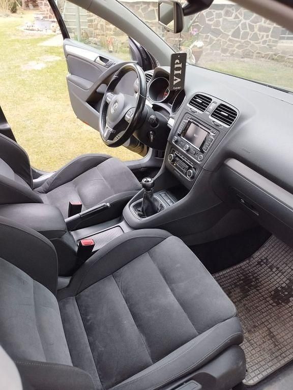 Gebraucht VW Golf VI Highline 160 PS (117 kW) 2009 Schwarz Kleinwagen