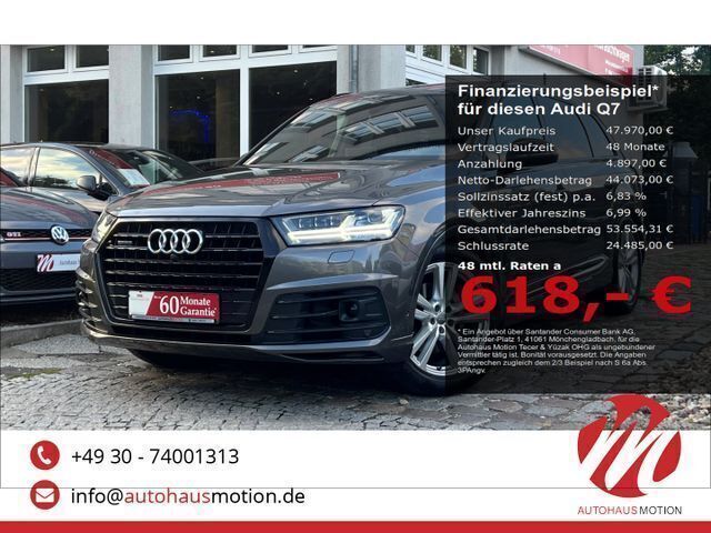 Grau Gebraucht 2018 Audi Q7 Comfort SUV | 47.970 € (Etwas zu teuer) - Bild 1/4