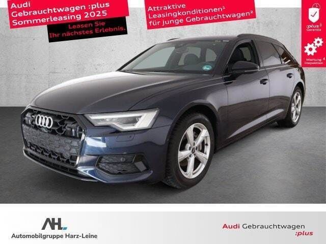 Blau Gebraucht 2024 Audi A6 Advanced Kombi | 50.840 € - Bild 1/4