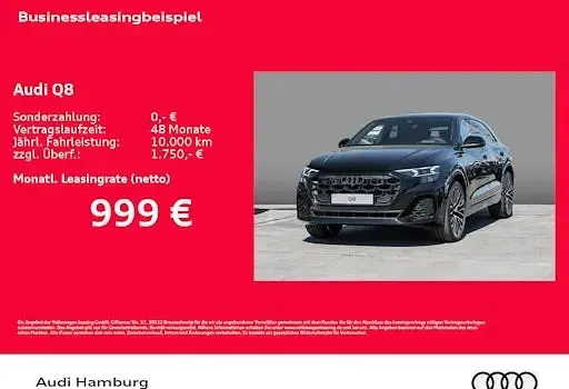Neu Audi Q8 Ambiente 394 PS (289 kW) 2026 Schwarz SUV